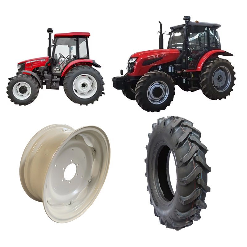 Factory Bolt and Welding 7*20 Steel Wheel Rims W7x20 Agricultural Tractor Wheels for 8.3-20 Tires