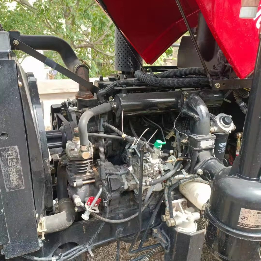 Used Tractors Dongfeng DF504 50hp 4WD Wheel Farm Orchard Compact Tractor Agricultural Machinery Massey Ferguson Tractor