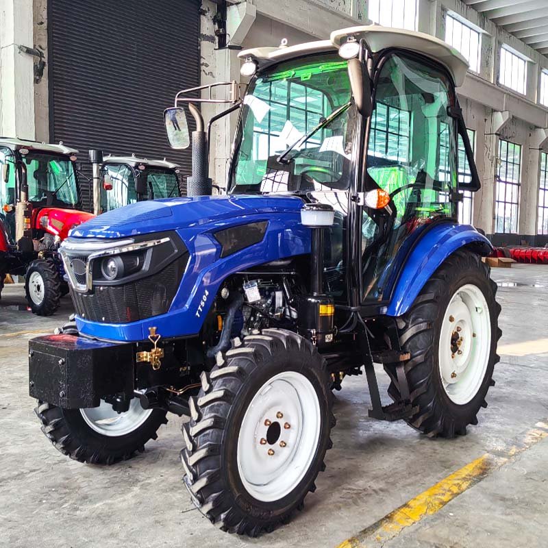 New Agricultural 4Wheel Tractors 50HP 80HP 100HP 120HP 160HP 180HP Multi-Purpose 4WD Compact Tractor Farm Use for Sale