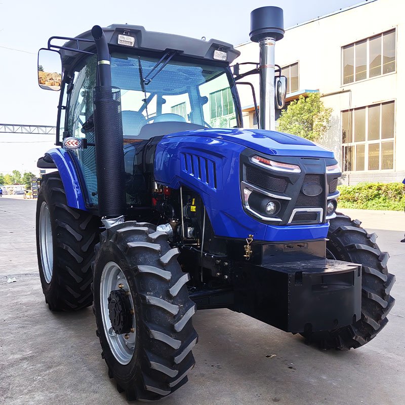 New Agricultural 4Wheel Tractors 50HP 80HP 100HP 120HP 160HP 180HP Multi-Purpose 4WD Compact Tractor Farm Use for Sale