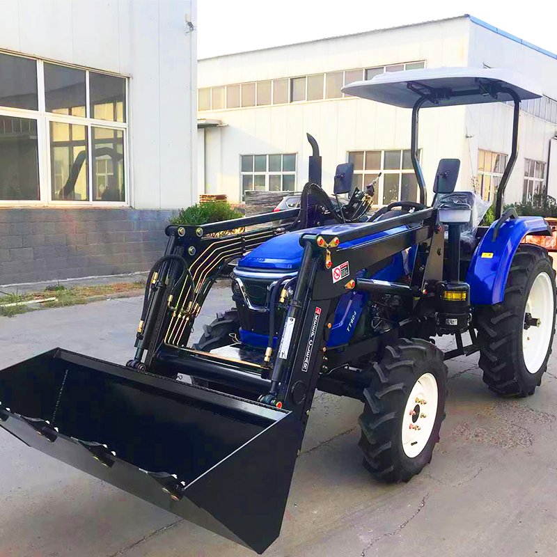 New Agricultural 4Wheel Tractors 50HP 80HP 100HP 120HP 160HP 180HP Multi-Purpose 4WD Compact Tractor Farm Use for Sale