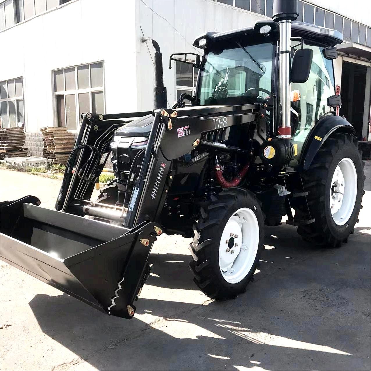 New Agricultural 4Wheel Tractors 50HP 80HP 100HP 120HP 160HP 180HP Multi-Purpose 4WD Compact Tractor Farm Use for Sale