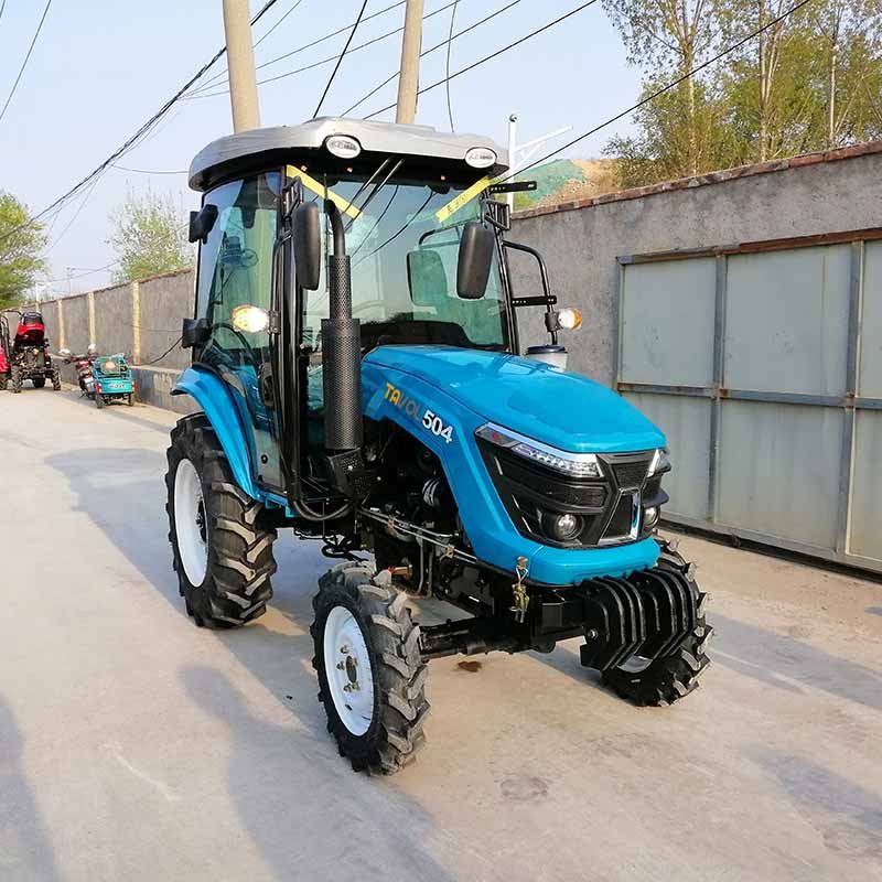Multifunctional Tractor Agricultural Farming Small Compact Tractors Mini 4x4 Electric Starter Tractor with Front End Loader