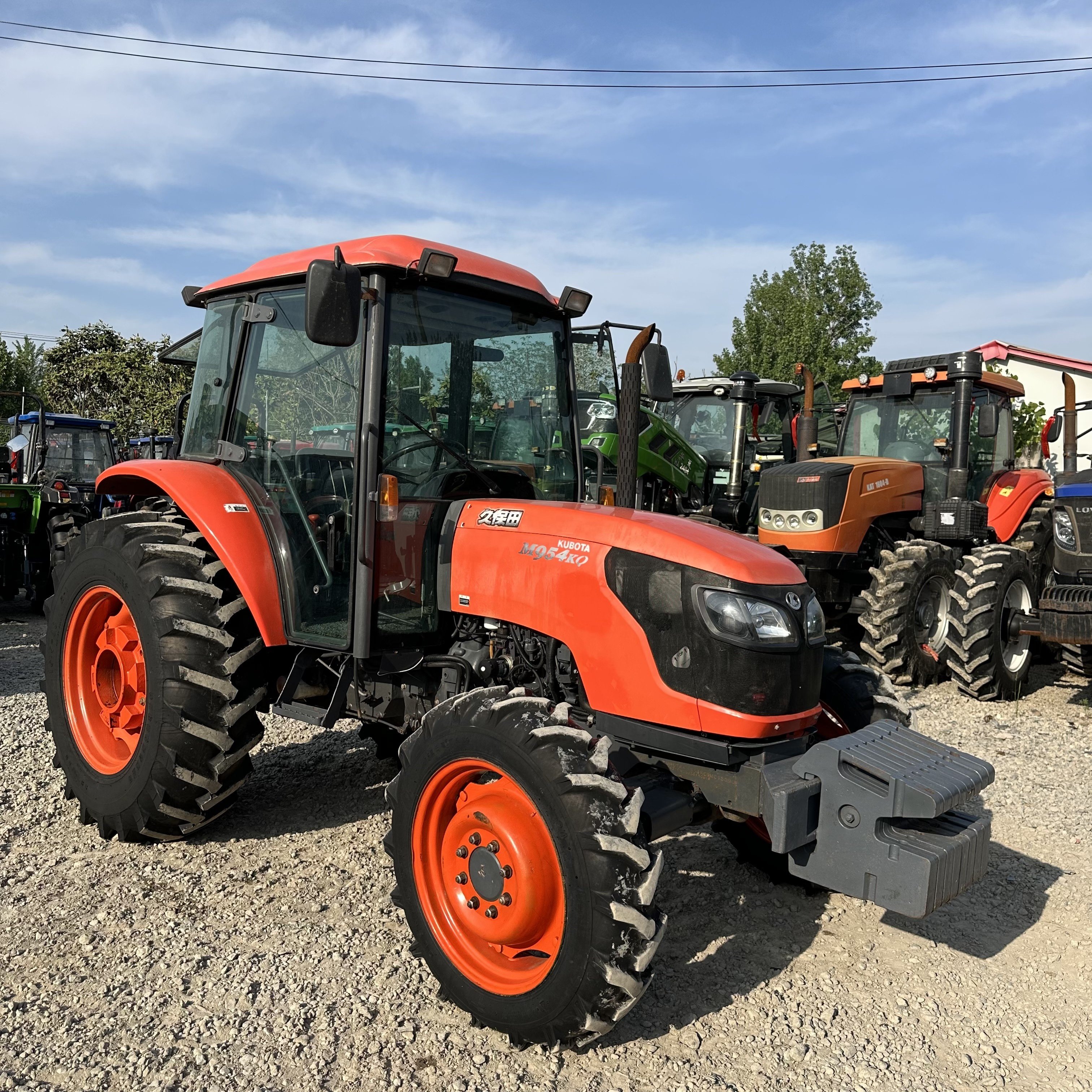 Tractors for Agriculture Used Hot Selling Kubota 954kq Used Tractors