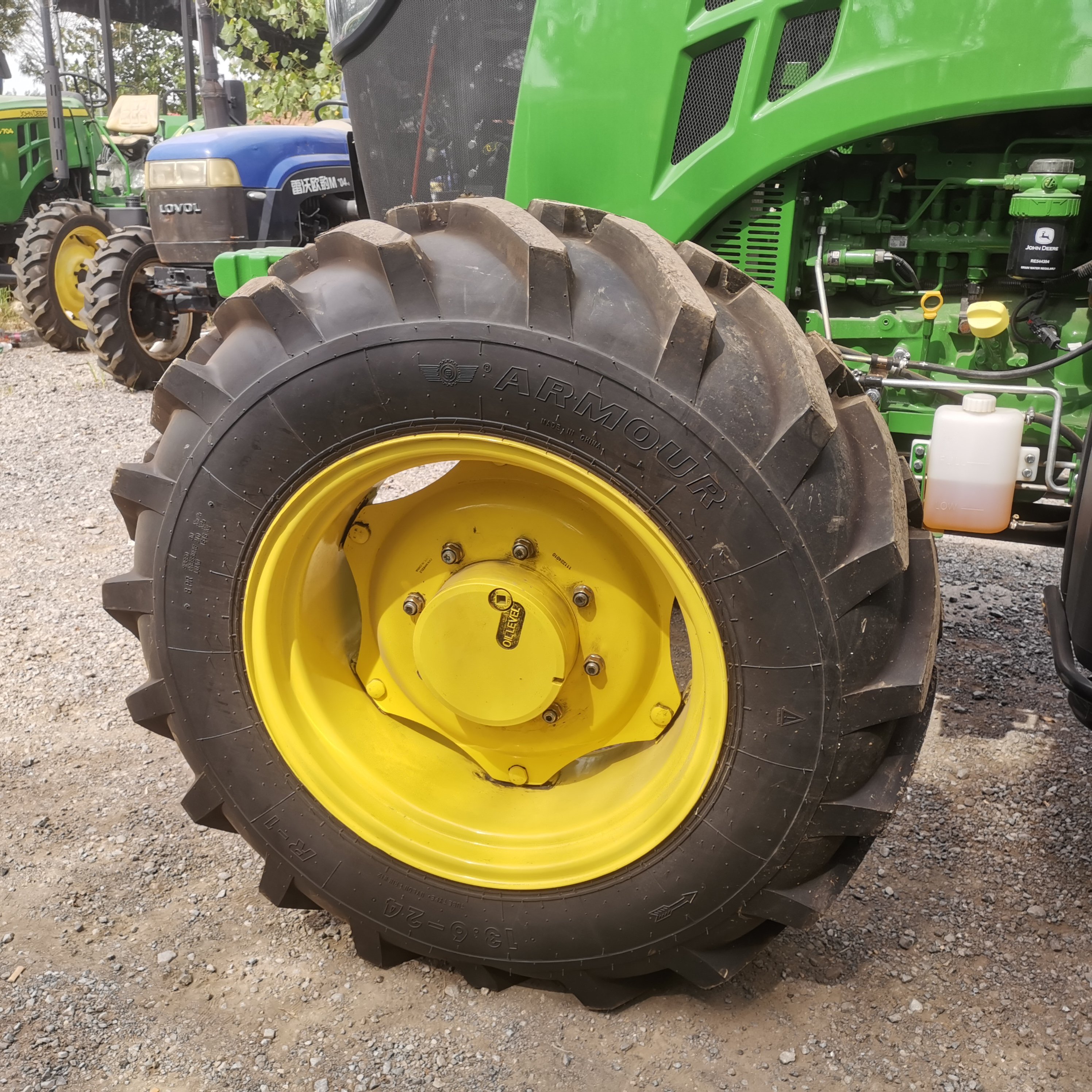 Hot Selling Agricultural Used Tractor John Deer 110hp Wheel Farm Tractor Agricultural Machinery & Equipment Sale