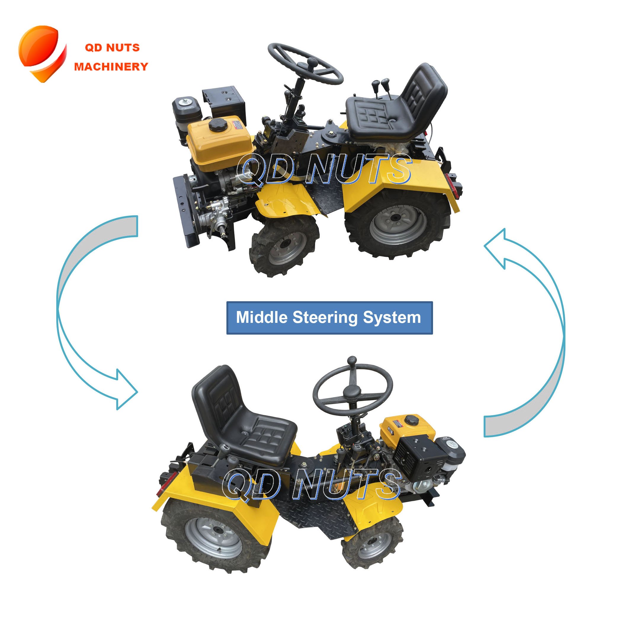 China Tractors 4wd Farm Tractor Price Agricultural Machinery