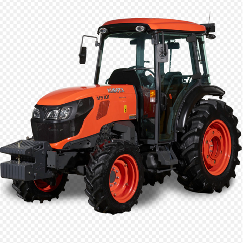 New Title: "New 50/90/40HP 4WD Kubota M7060 Wheel Tractor for Precision Agriculture