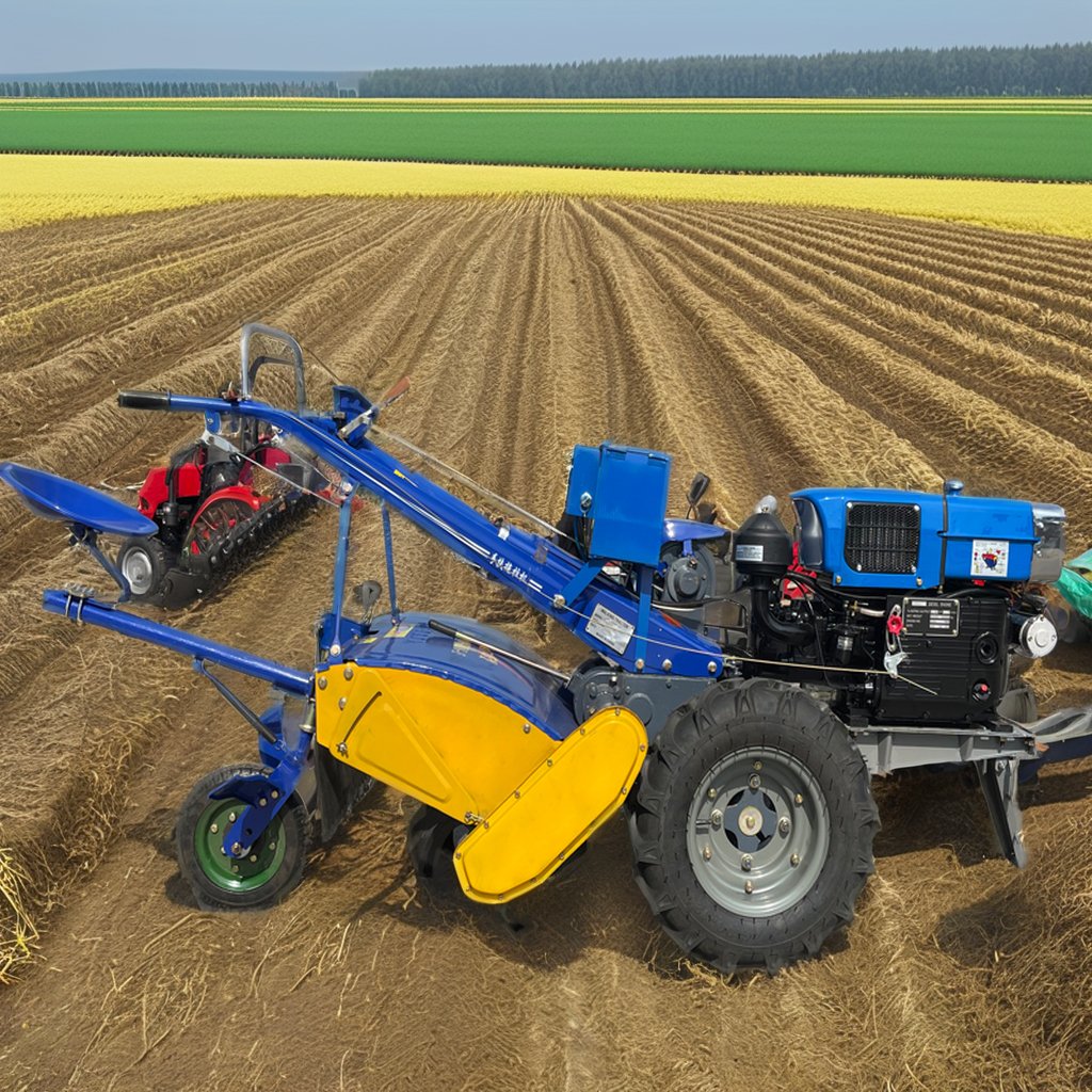 Falath Agriculture Lawn for Home Use Retail Industries Mini Tractorv 20HP Multifunctional Diesel Engine Walking Tractor
