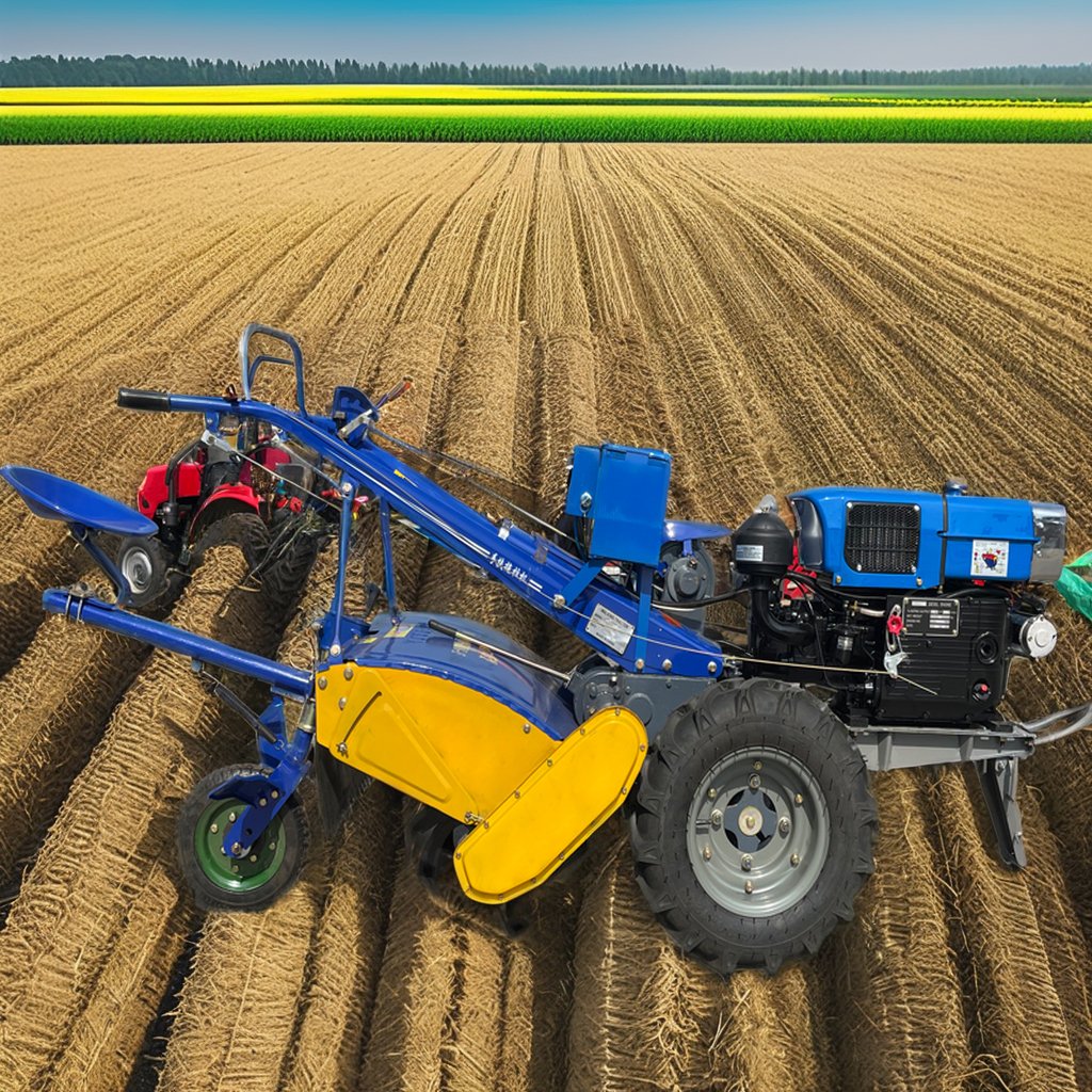 Falath Agriculture Lawn for Home Use Retail Industries Mini Tractorv 20HP Multifunctional Diesel Engine Walking Tractor