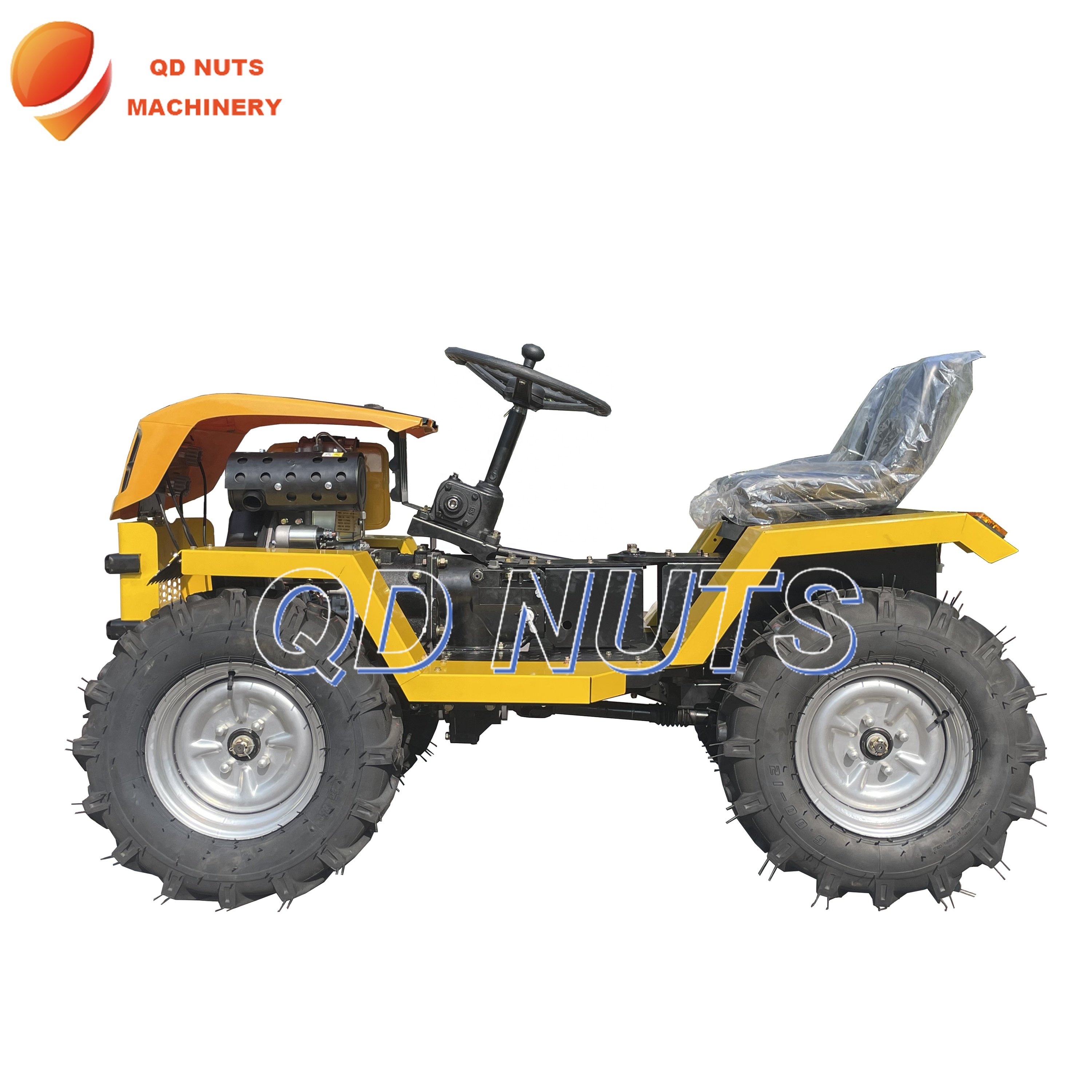 Agricultural Machinery Small Mini 4x4 Compact Farm Tractor.
