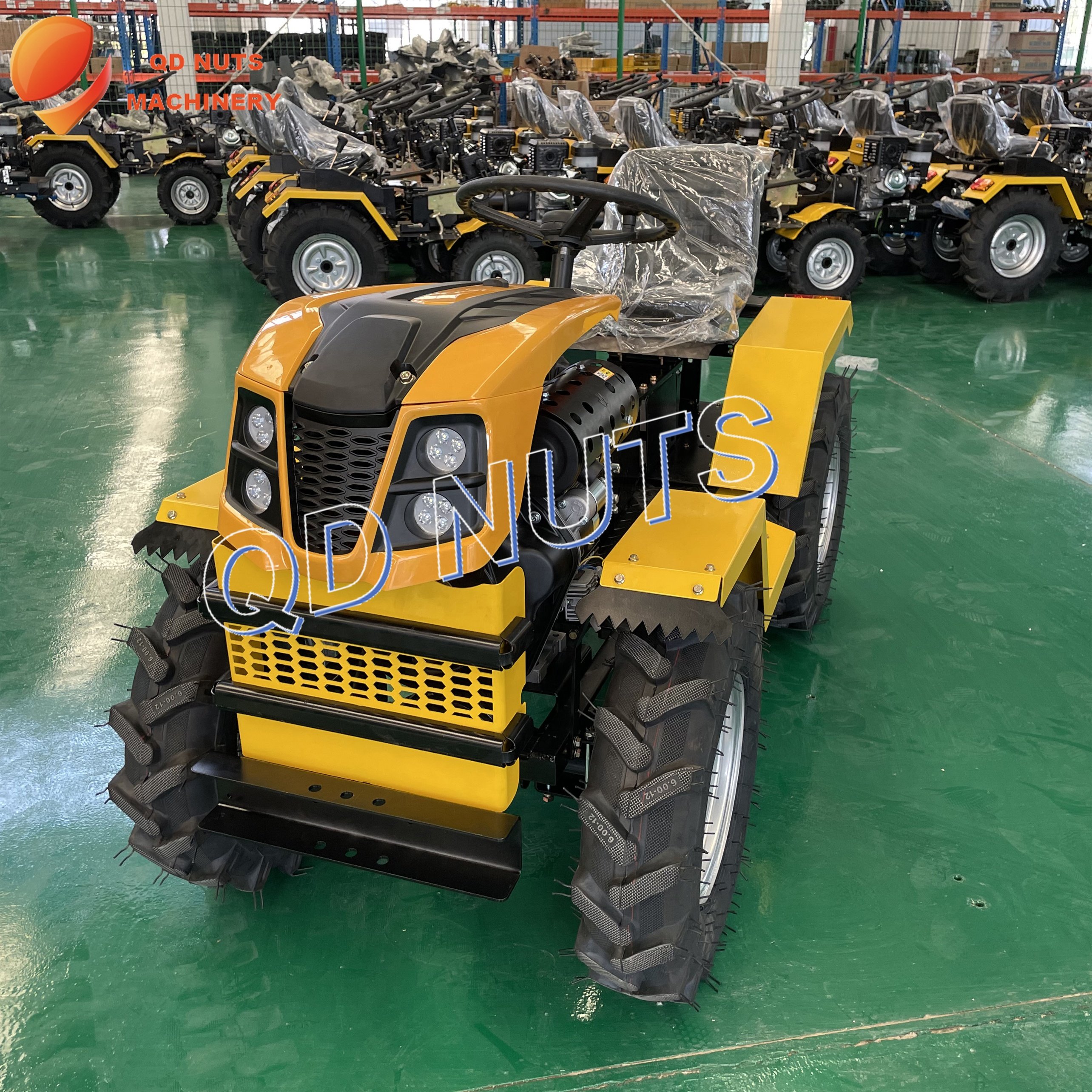 Agricultural Machinery Small Mini 4x4 Compact Farm Tractor.