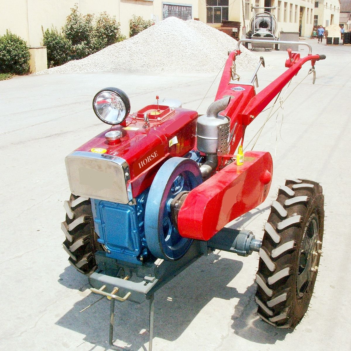 Agricultural Machinery Equipment diesel Cultivator Motocultor Two Wheel Gasoline Power Mini Tiller 12 hp Walking Tractor Cheap