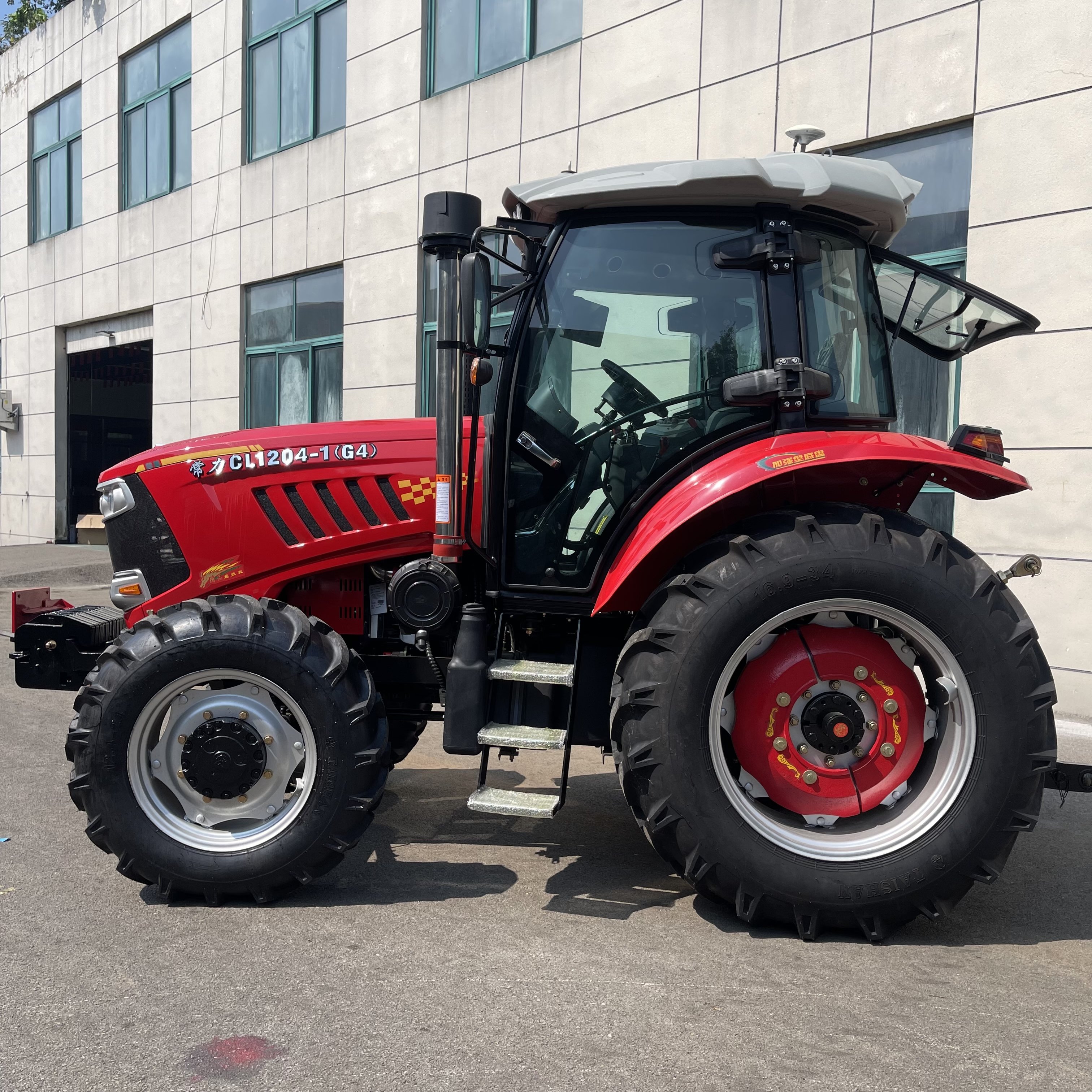100HP120HP Tractor Large Agricultural Four-wheel Tractor Low Fault diesel Four-wheel Wheel Tractor Manufacturer