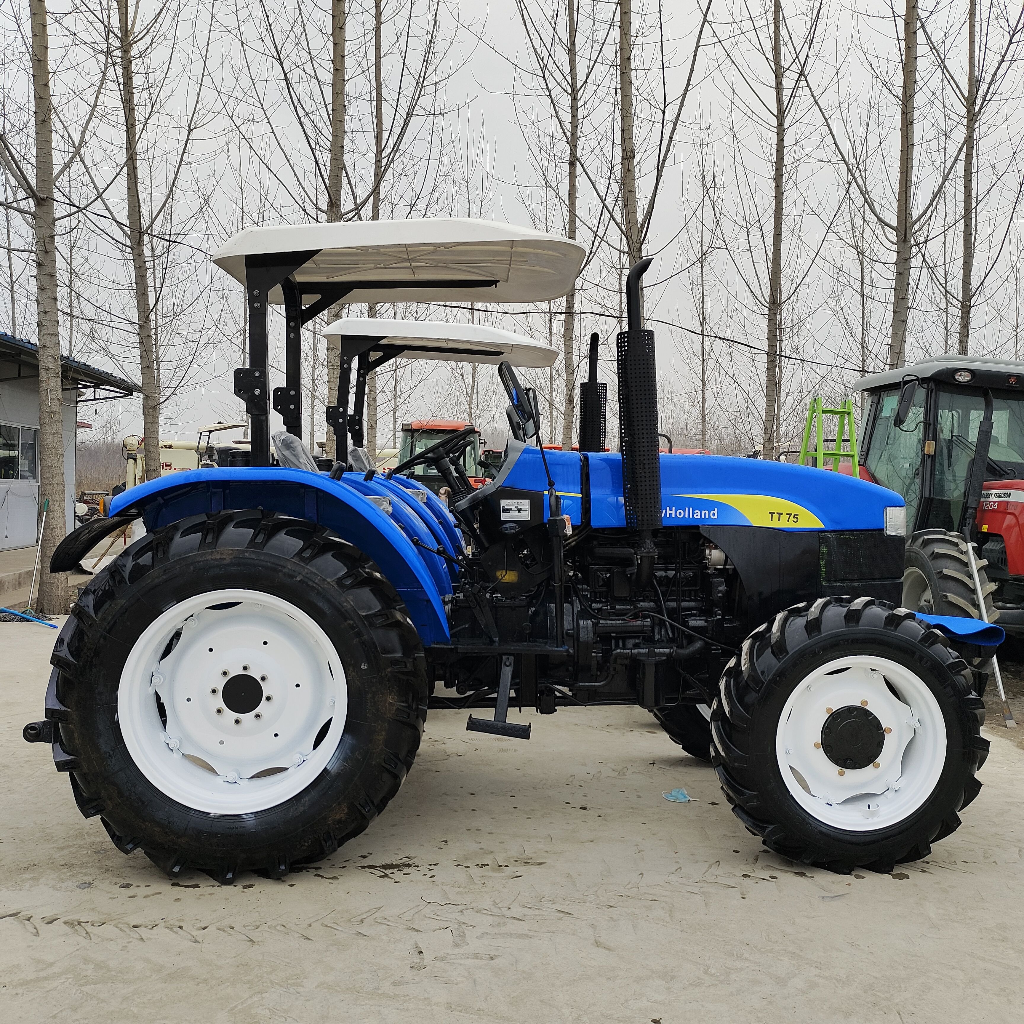 High Quality 4wd Walking Tractor Accessories Energy-saving Tractors 75hp 100hp Agricultural Machinery