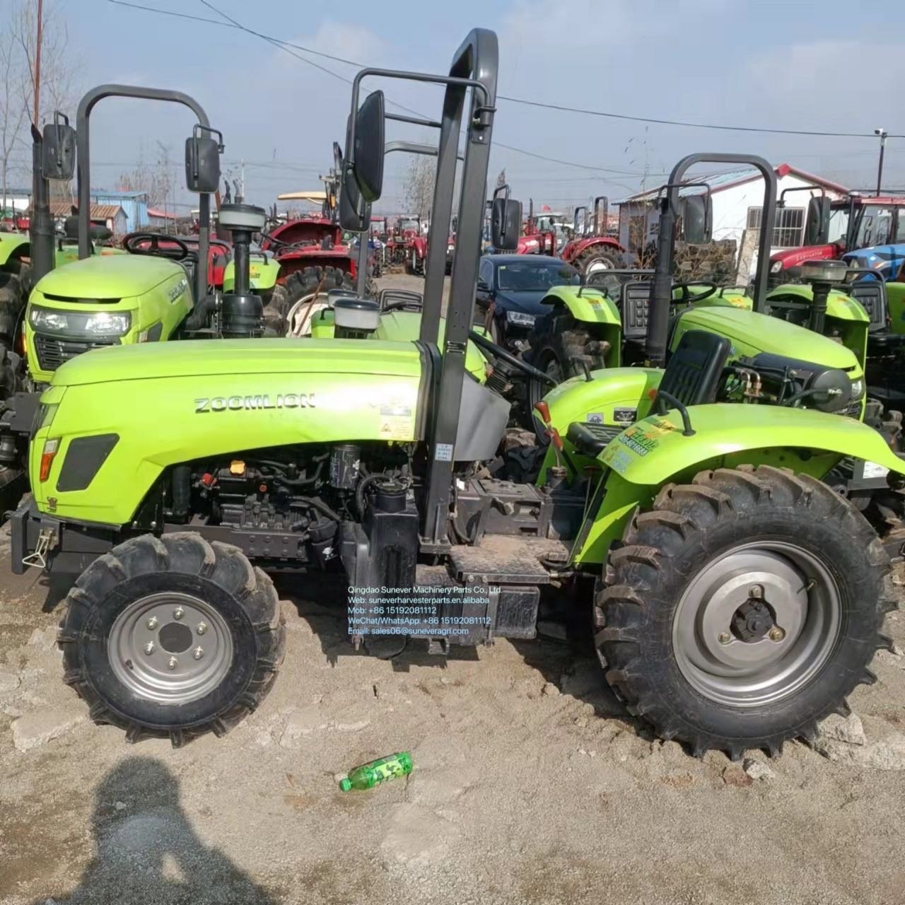 Used Kubota John Deere Massey Ferguson Lovol Zoomlion Df Farm Equipment Machinery Compact Garden Tractors for Agriculture Sale