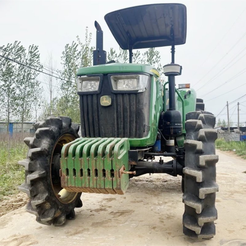 Used Deere Tractor 48hp 50hp 55hp 60hp 4x4wd Wheel Tractor for Agricultural Farm Works for Sale