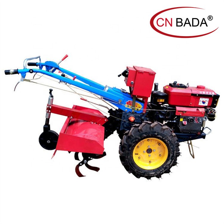 Factory Price Mini Farm Hand Tractor Price 15HP 18HP 20HP Two Wheel Walk-behind Tractor for Farm