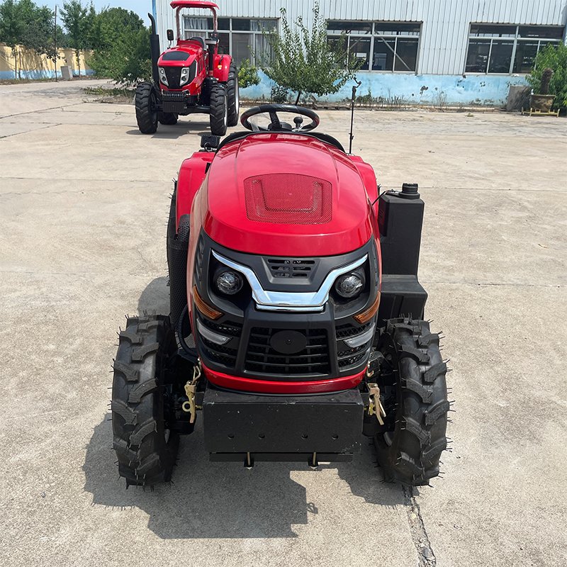 New 40 HP 4WD Wheel Tractor for Low Greenhouses Mini Tractor with Engine Motor Pump Gear Gearbox Bearing for Garden Use