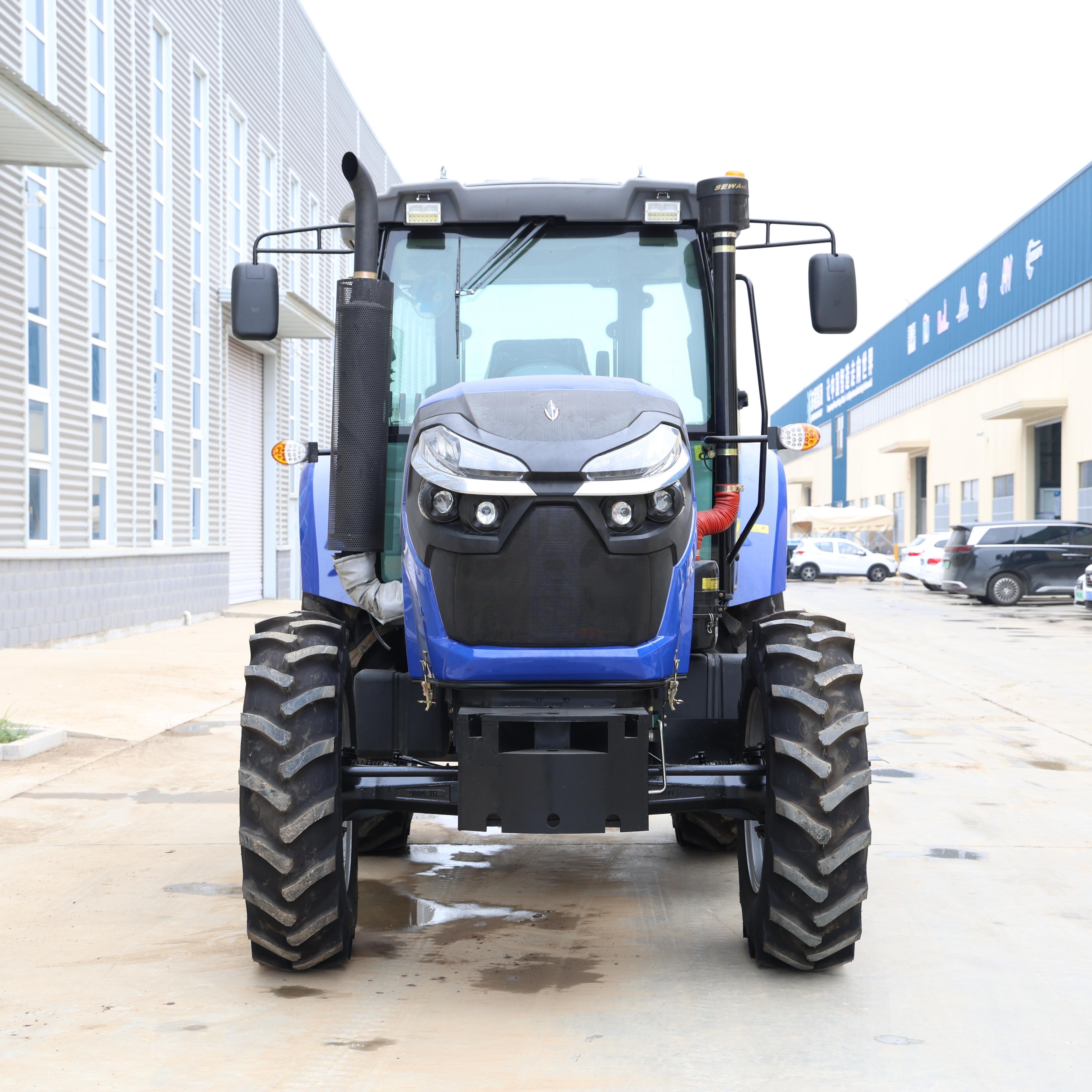 Multifunctional Diesel Wheel Tractor 4WD 80HP-200HP with Engine Motor Pump-for Farm Agriculture