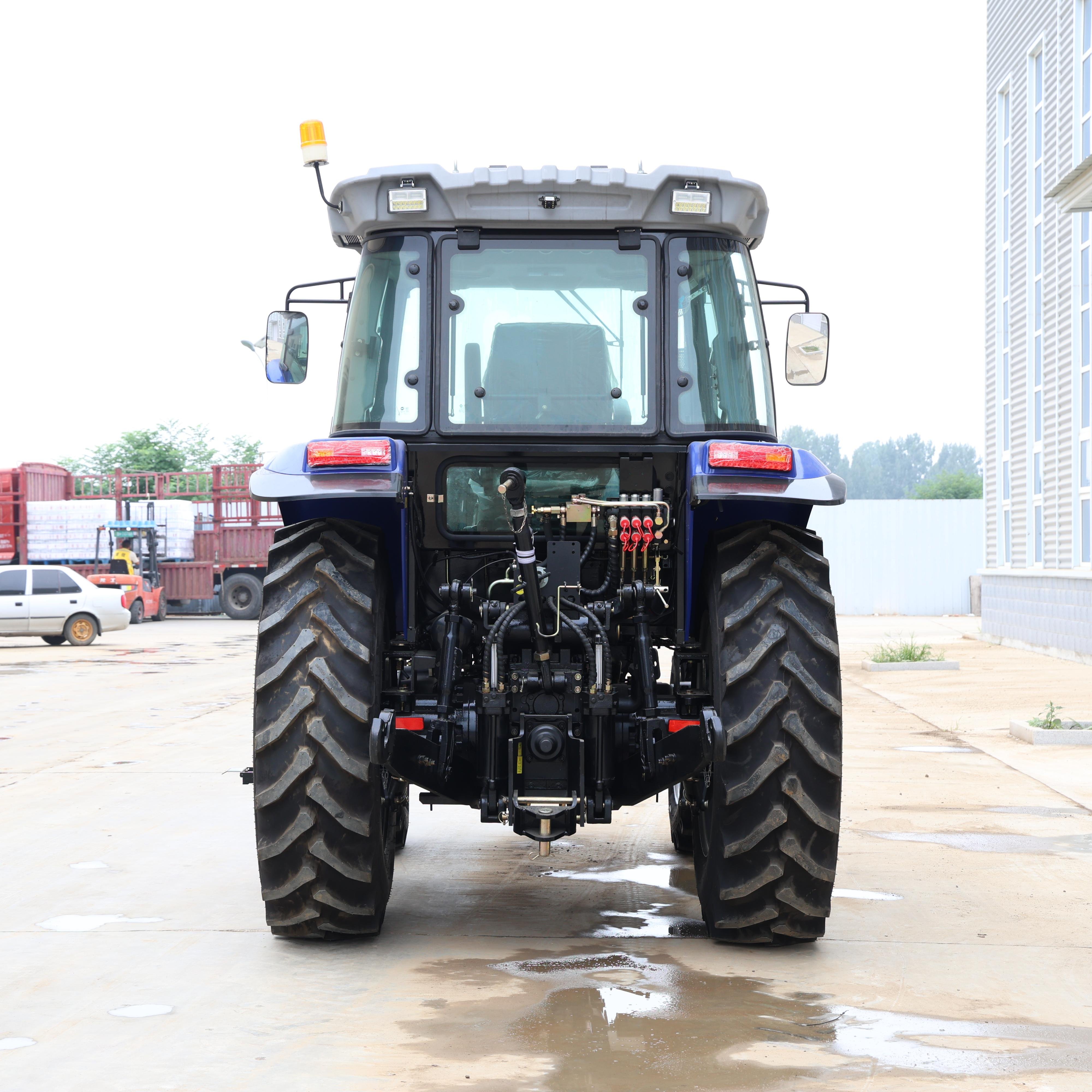 Multifunctional Diesel Wheel Tractor 4WD 80HP-200HP with Engine Motor Pump-for Farm Agriculture