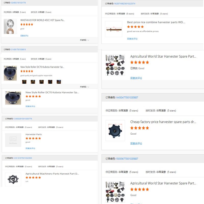 Agricultural Accessary Tractor Original Spare Parts WD.4MC.32.3 Suppoet Wheel for Wor/d Combine Harvester