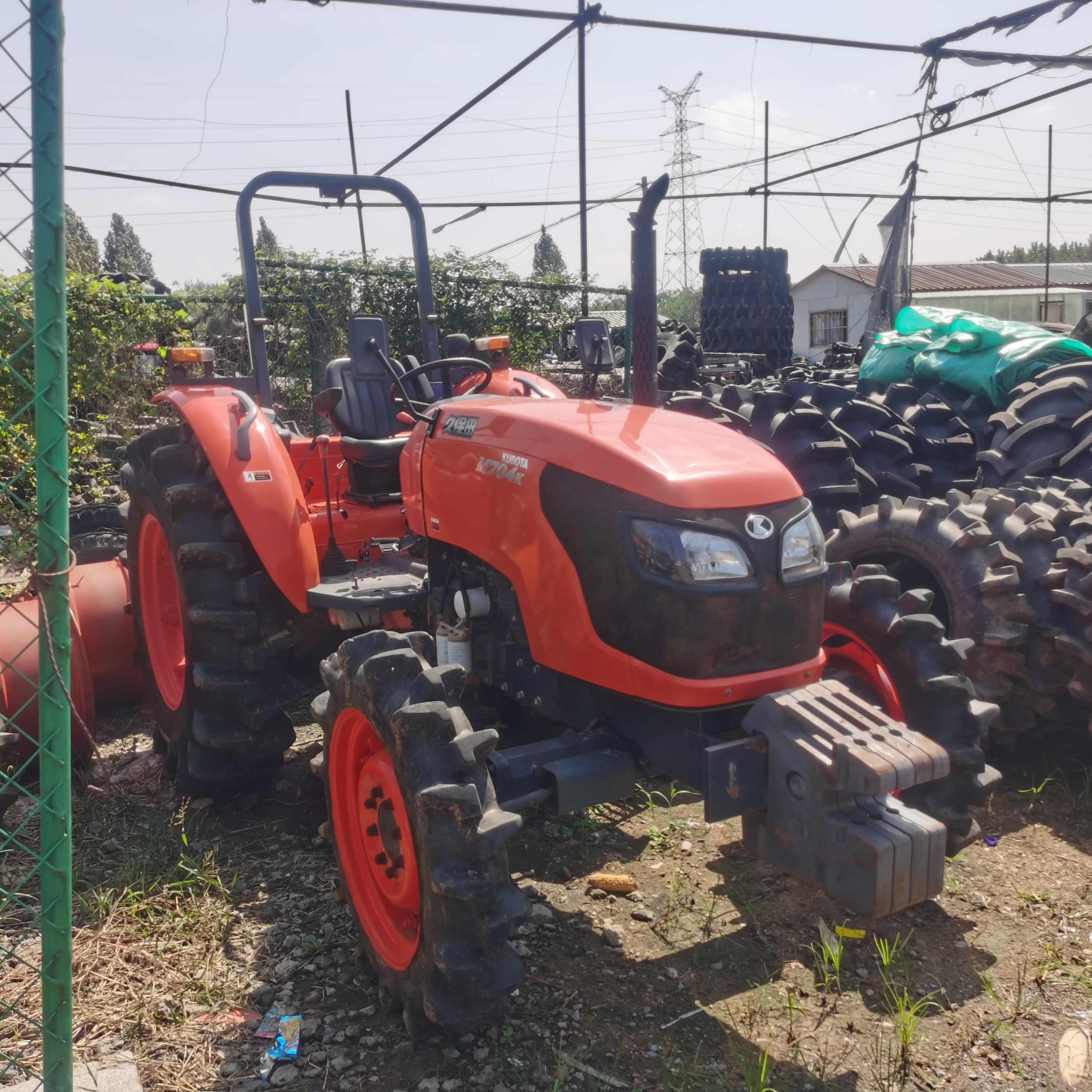 Japanese Used Tractors Kubota 4x4 Farming Machine Agricultural Tractor Agricola Used Kubota Tractor