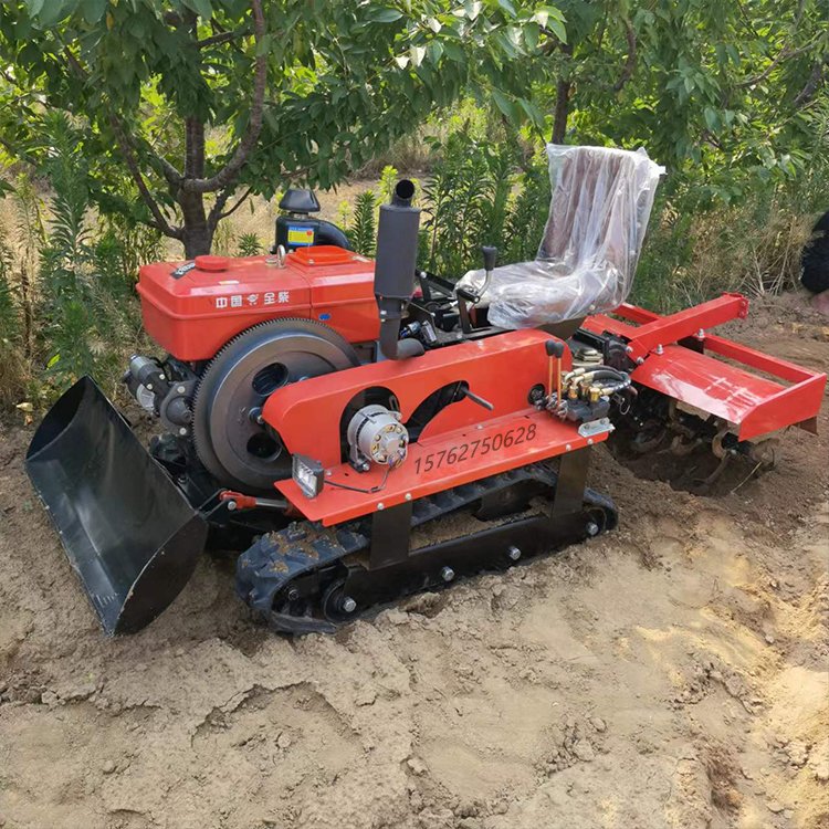 Mini 25hp Diesel Power Tiller Cultivator Discounted Agricultural Farming Machine Wheel Core Motor Rotary Tiller Crawler Tractor