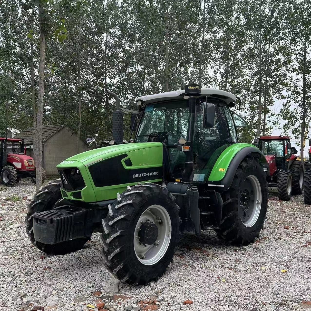 DEUTZ FAHR 140HP DF1404 FARM TRACTOR USED Wheeled TRACTOR Multifunctional Agriculture Hybrid Engine Tractors Farm Work Machinery