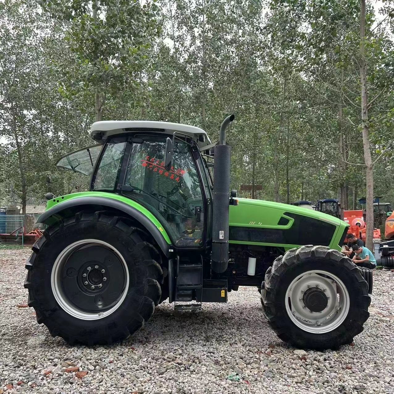 DEUTZ FAHR 140HP DF1404 FARM TRACTOR USED Wheeled TRACTOR Multifunctional Agriculture Hybrid Engine Tractors Farm Work Machinery