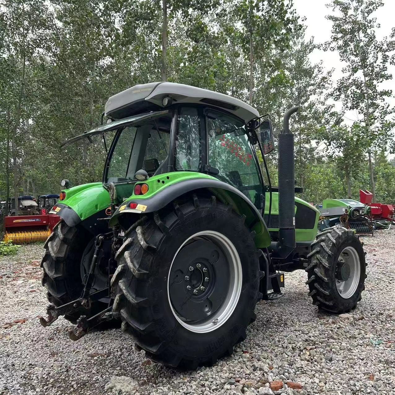DEUTZ FAHR 140HP DF1404 FARM TRACTOR USED Wheeled TRACTOR Multifunctional Agriculture Hybrid Engine Tractors Farm Work Machinery
