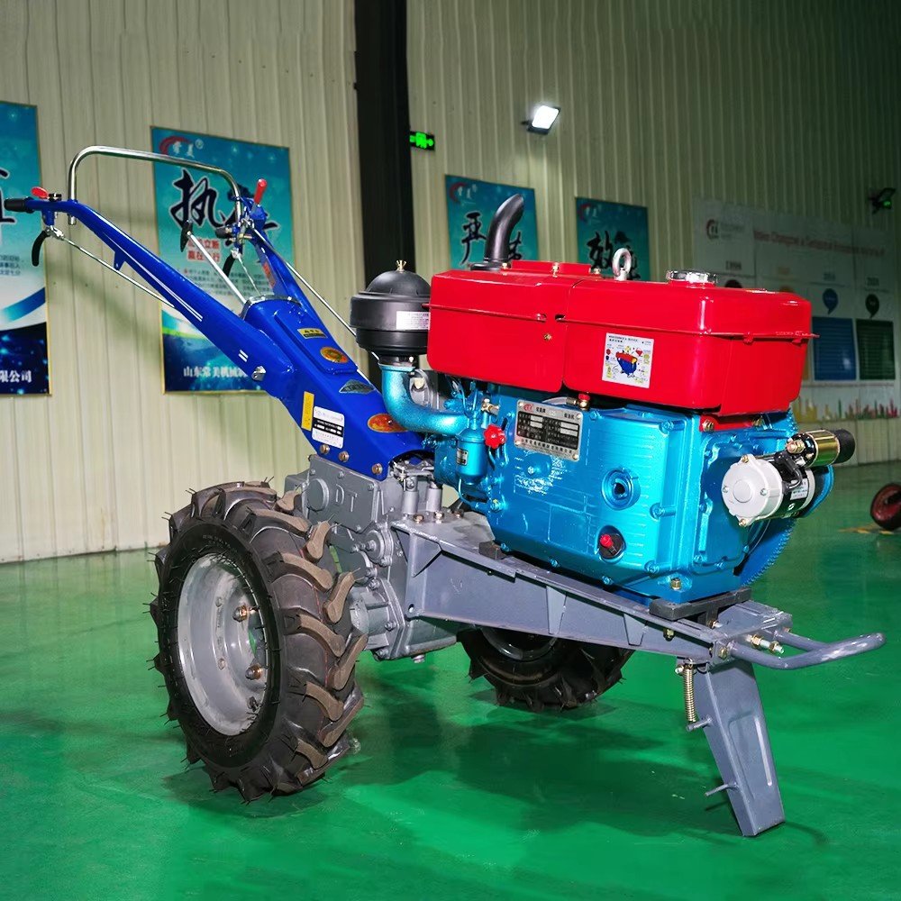 Factory Supply 8-12hp Home Farm Walking Tractor Multifunctional Walking Tractor for Agricultural
