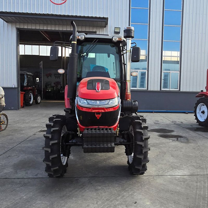 Multifunctional 4x4 Wheel 4wd 40hp 50hp 60hp 70hp Tractor Front Loader Farm Garden Tractor With Optional Parts