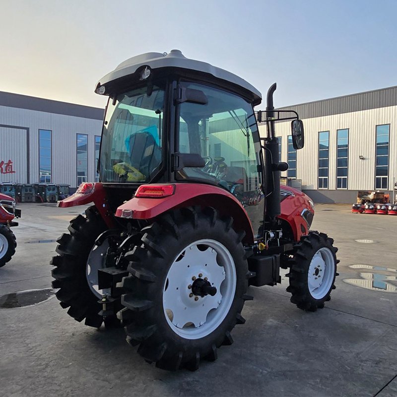 Multifunctional 4x4 Wheel 4wd 40hp 50hp 60hp 70hp Tractor Front Loader Farm Garden Tractor With Optional Parts