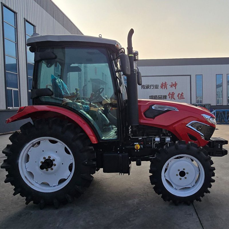 Multifunctional 4x4 Wheel 4wd 40hp 50hp 60hp 70hp Tractor Front Loader Farm Garden Tractor With Optional Parts