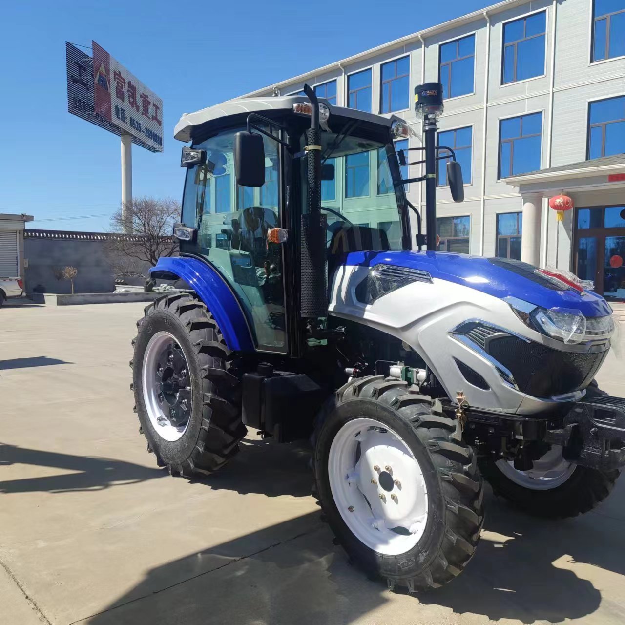 NEW BRAND Agriculture 80hp Tractors 4x4 804 Front Loader Farm Garden Tractor with OPTIONAL attachments