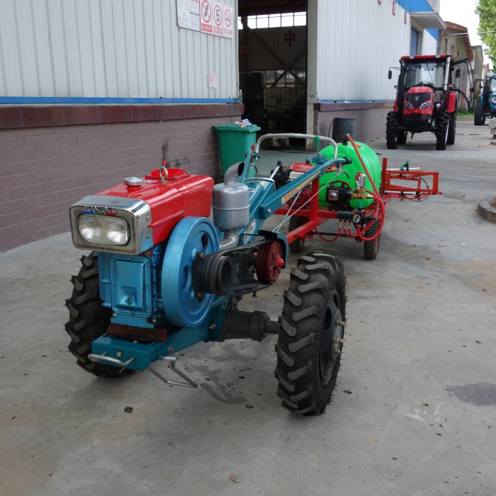 Factory Sale Two Wheel Hand Walking Tractor Mini 12HP Manual Tractor Rotary Tiller, Cheap Price Walking Tractors in Uganda