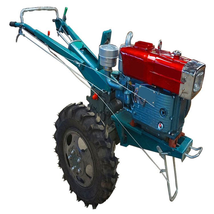 Factory Sale Two Wheel Hand Walking Tractor Mini 12HP Manual Tractor Rotary Tiller, Cheap Price Walking Tractors in Uganda