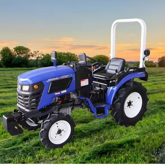 Cheap Price Compact Tractors Agricultural Machinery Manufacturer 40HP 4X4 Wheel Tractor Small Compact Mini Farm Tractor