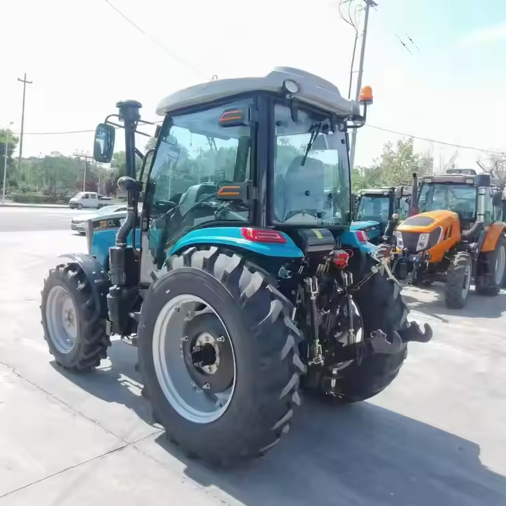 China 100hp Farm Tractor 4wd Trator Tracteur 100 PS Traktor Vineyard 4x4 Agriculture Tractor De 100hp Tractor