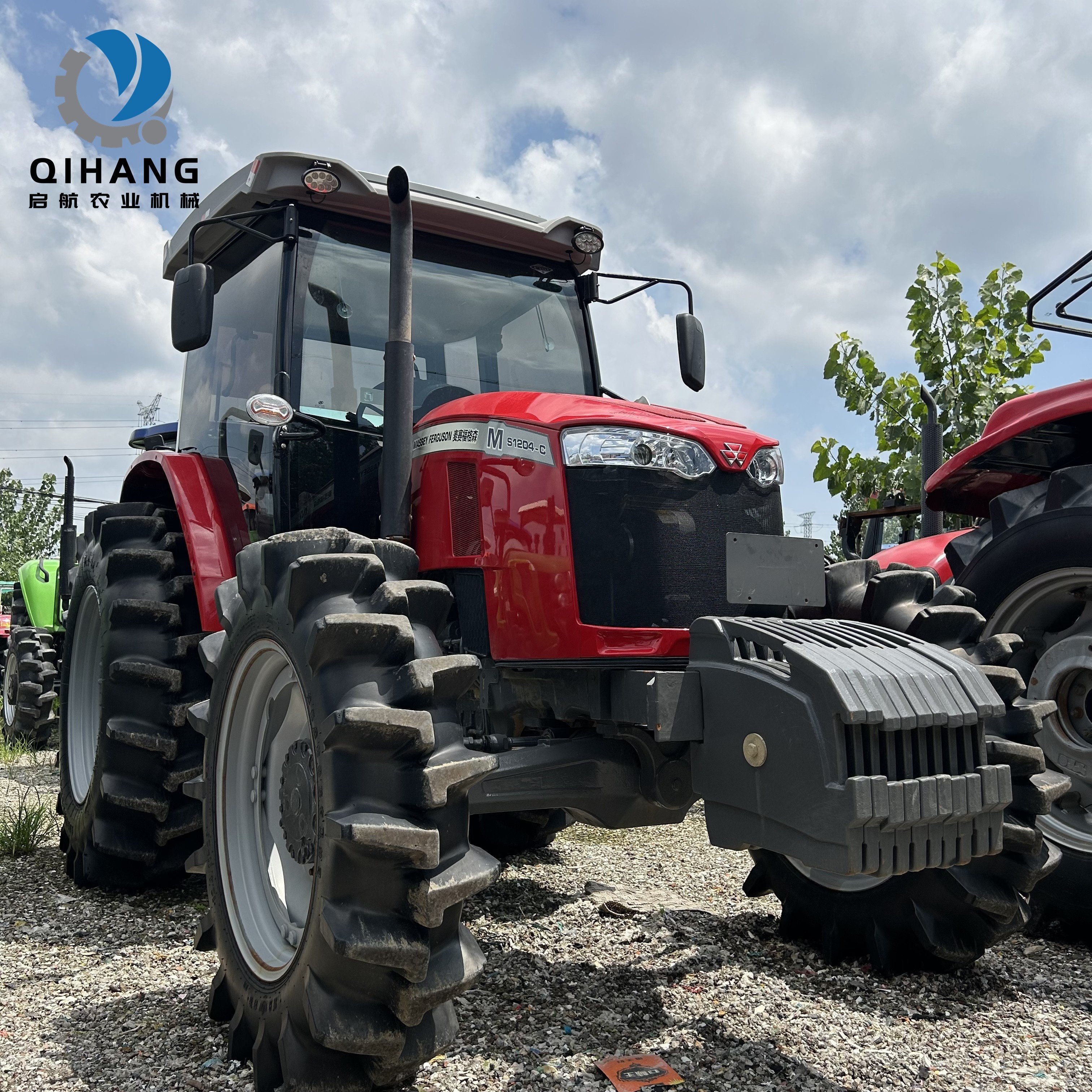 Tractors Agriculture Massey Ferguson S1204-C Agricultural Farming Walking Equipment and Tractores Mini 4x4 for Agriculture Used