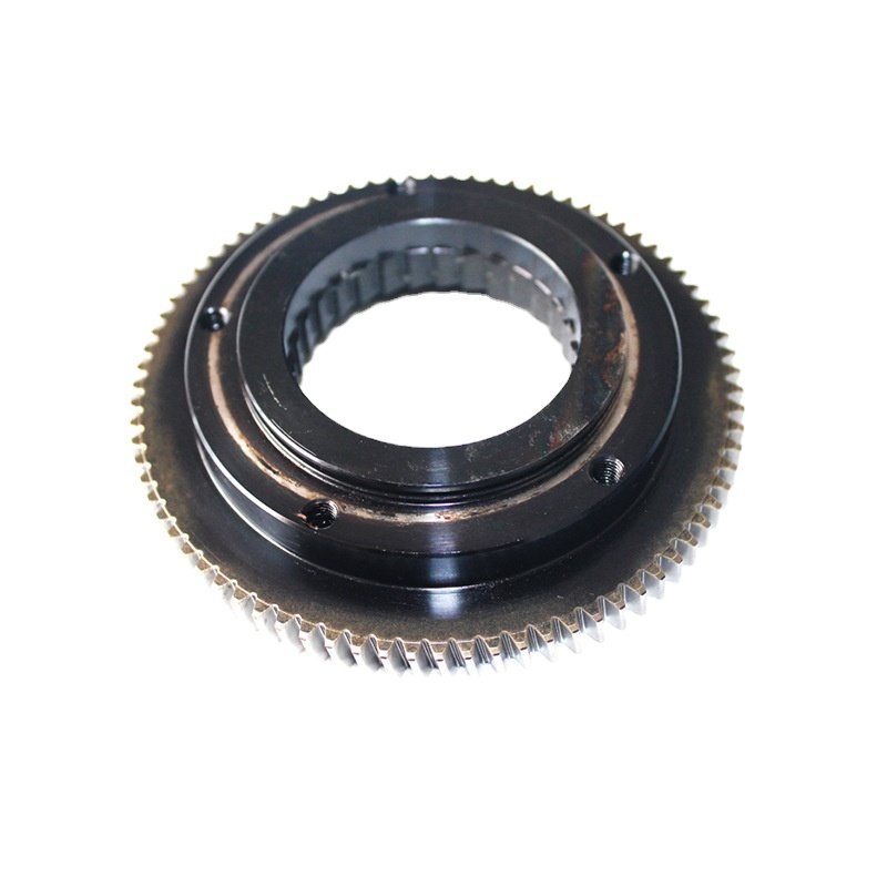 Wholesale Medium Motor Class External Gears Slewing Turntable Bearings Agricultural Machinery-worm Gear Assembly Generator Black
