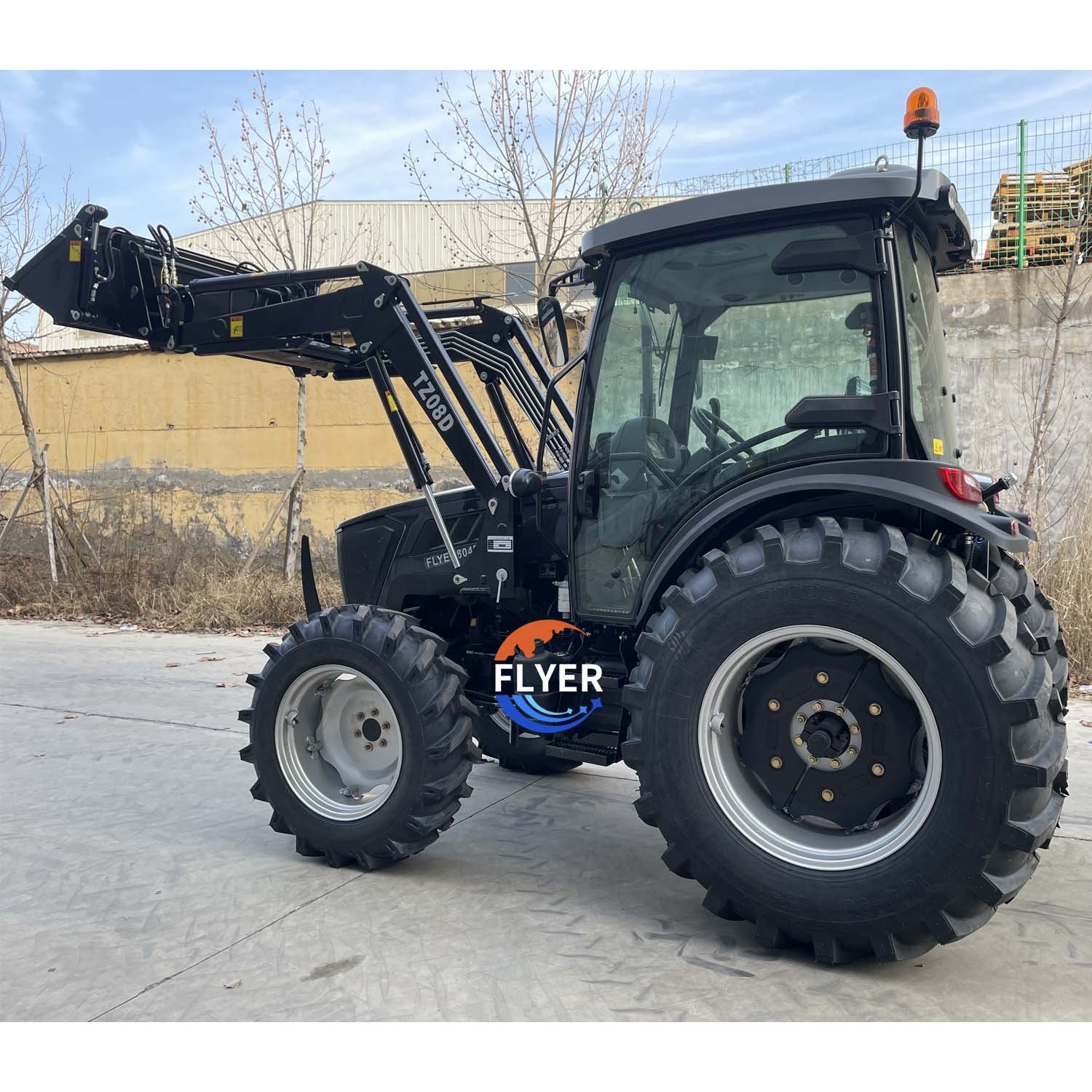 80/90/100HP Farm Tractors Agricultural Machinery with Front Loader