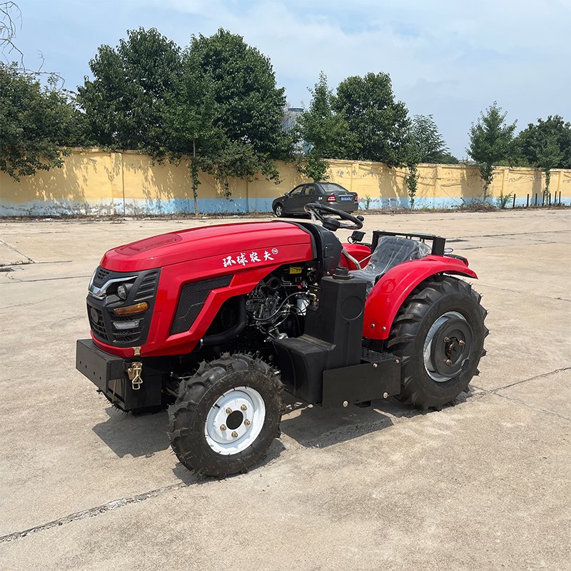 YTO 4WD Wheel Tractor for Low Profile Greenhouses Mini Farm Tractor with Engine Motor Pump Gearbox Bearing