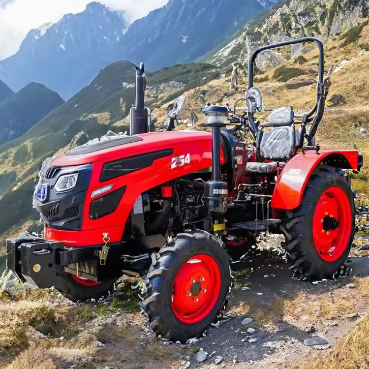 4wd 4x4 25hp Mini Farm Tractors Agriculture Farm Machinery Cheap Tractor for Sale
