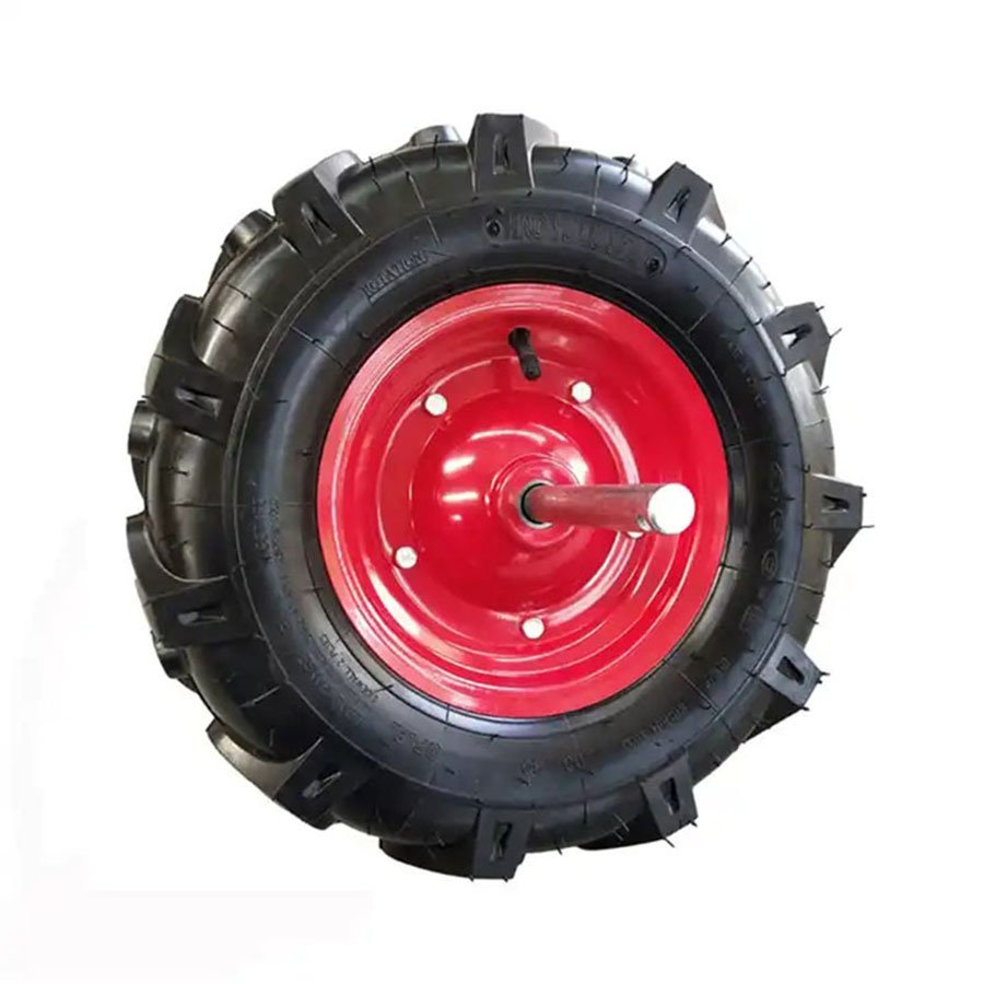 Qingdao Agricultural Farm Tractor Tire 4.00-8 with Metal Rim Ecuador Market