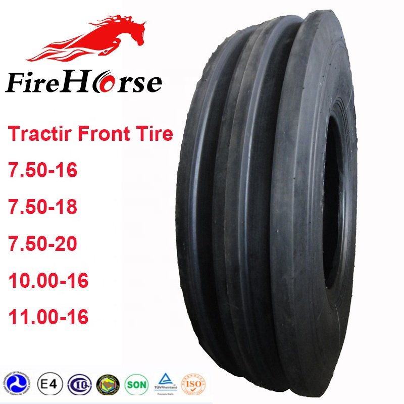 YHS ROCKWAY Front Tractor Tires 4.00-8 4.00-9 4.00-10 4.00-12 F2 Pattern Agricultural Farm Tires for Sale