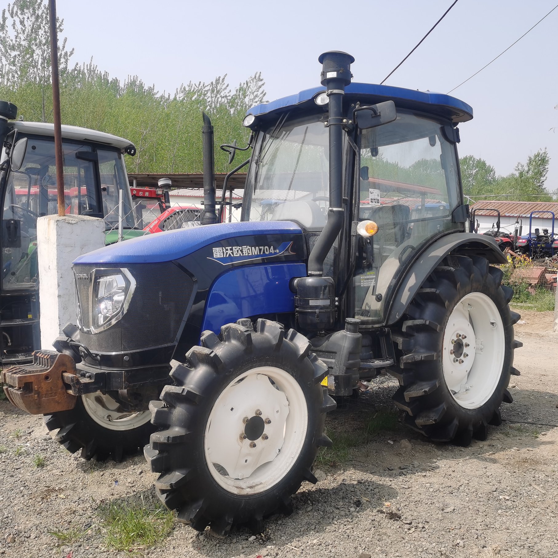 Used Newholland Kubota Dongfeng John Tractores Agricolas 4WD Used Tractor for Agriculture
