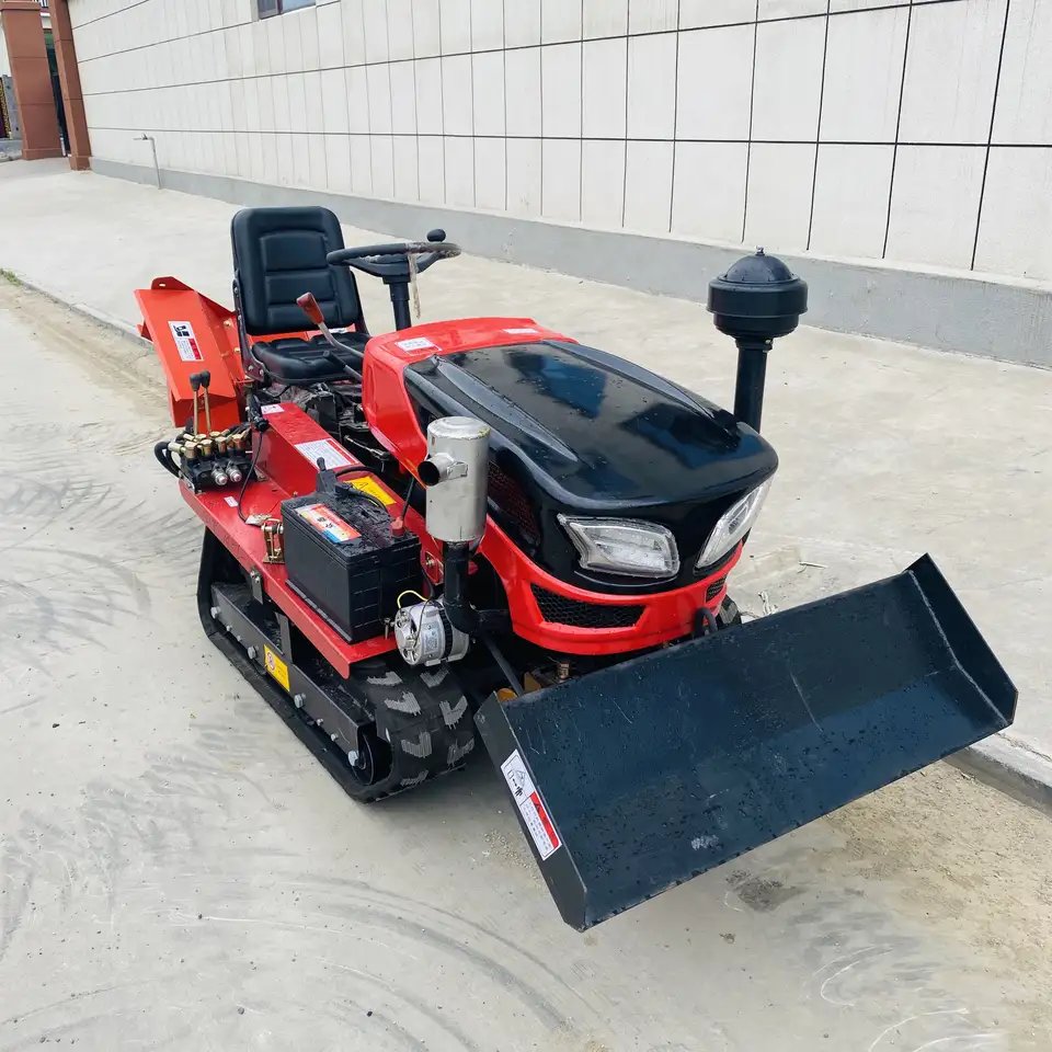 High Quality 35hp Ride on Cultivator Rotary Tiller Garden Mini Tractor Agriculture Equipment with Hitching Tool on Sale