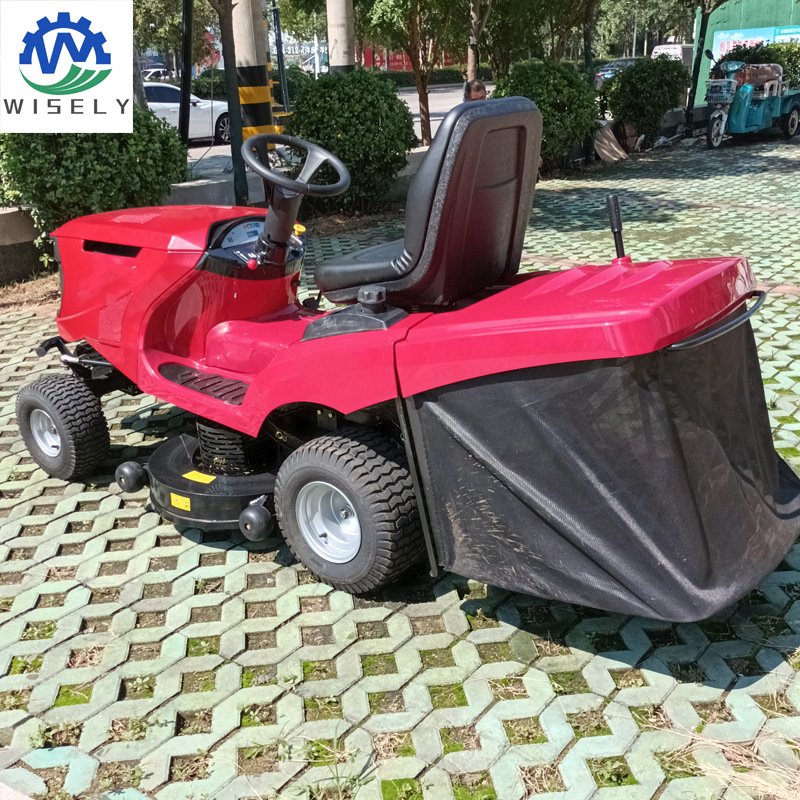 Garden Lawn Mower Mini Riding Lawn Mower Grass Mower Machine With Tractor