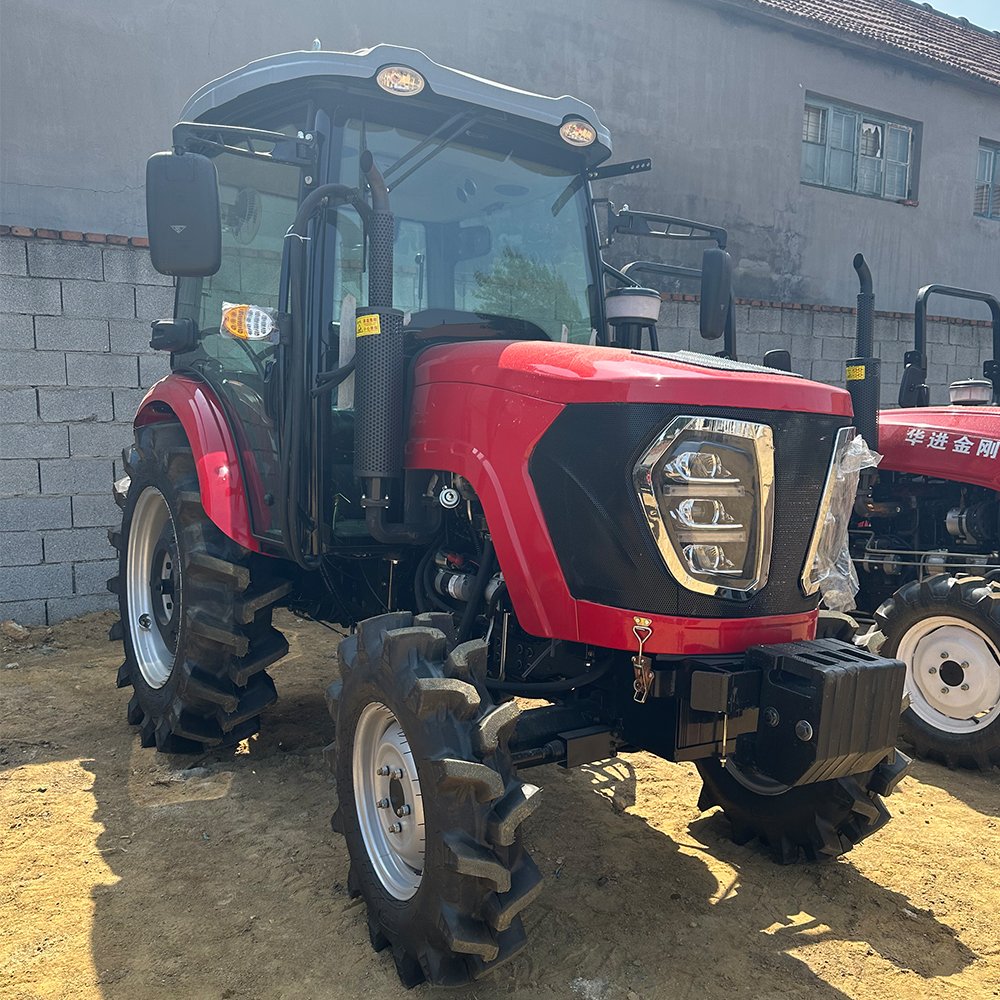 Multifunctional 4WD Small Farm Agricultural Tractors 80HP Farming Tractors for Farmers for 4x4 Work